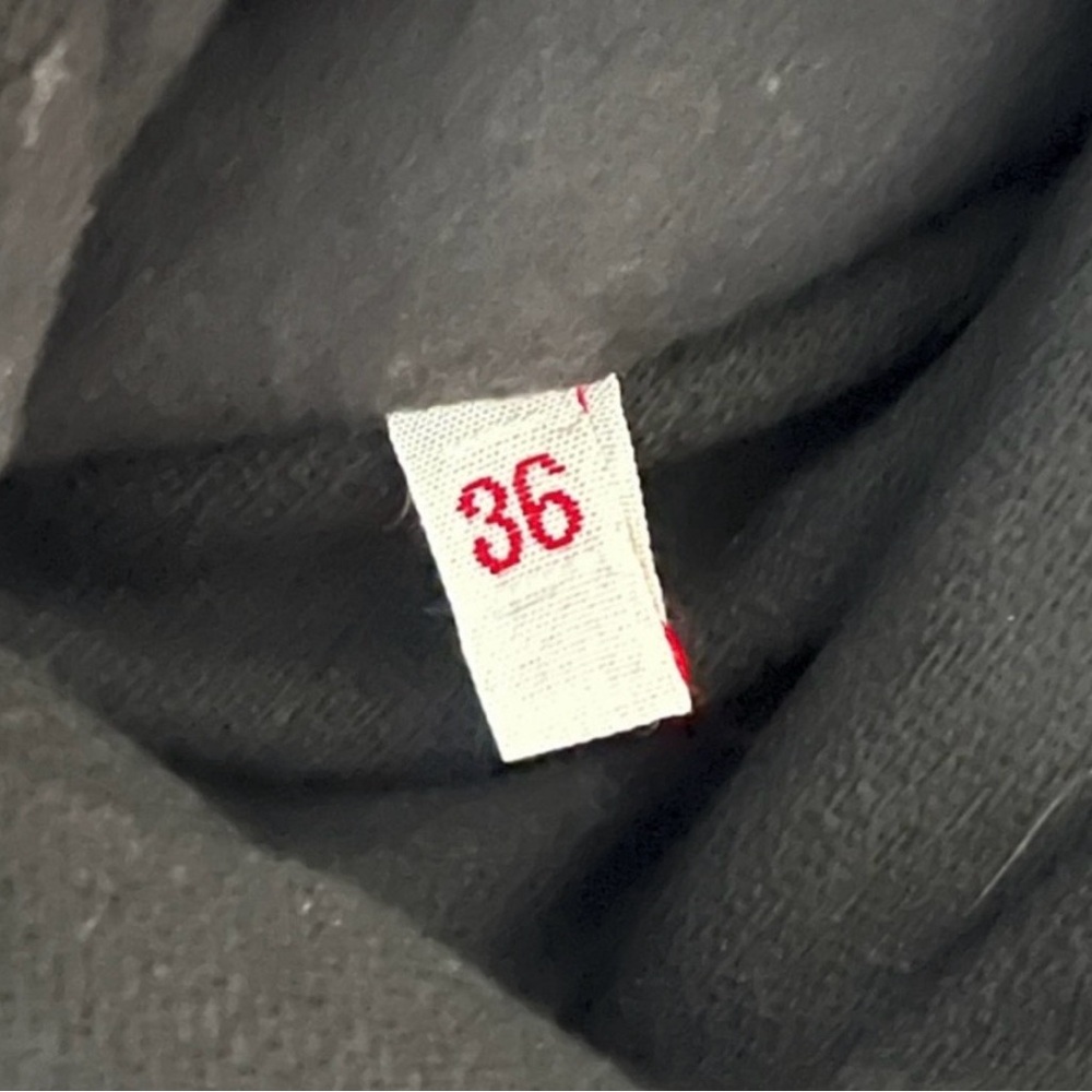 50s Delmod (W. Germany) Wool Overcoat, Genuine Ranch Mink/Collar Black A-Line, M - Picture 7 of 8